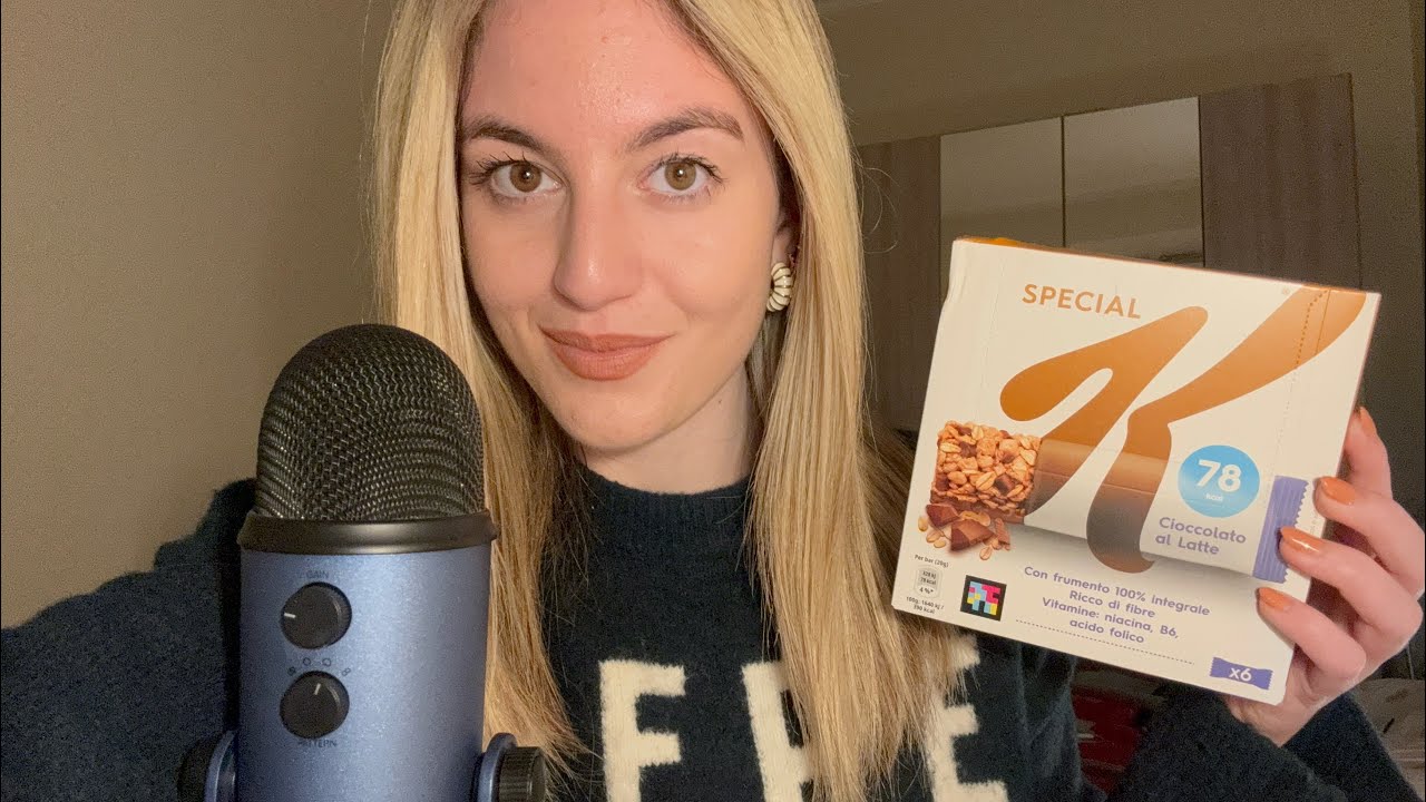 SVUOTA LA SPESA 🛒 Conad (asmr ita con blue yeti)