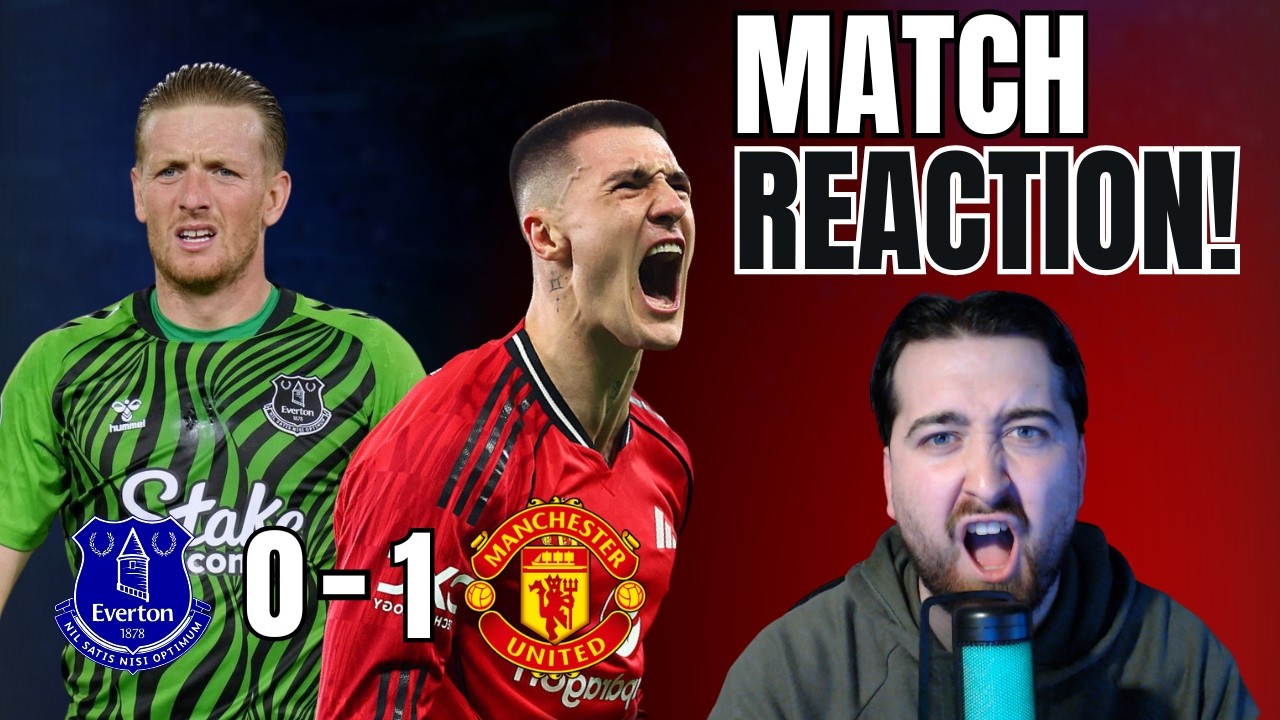 SUPER SUB SESKO STRIKES AGAIN! | Everton vs Manchester United Match Reaction