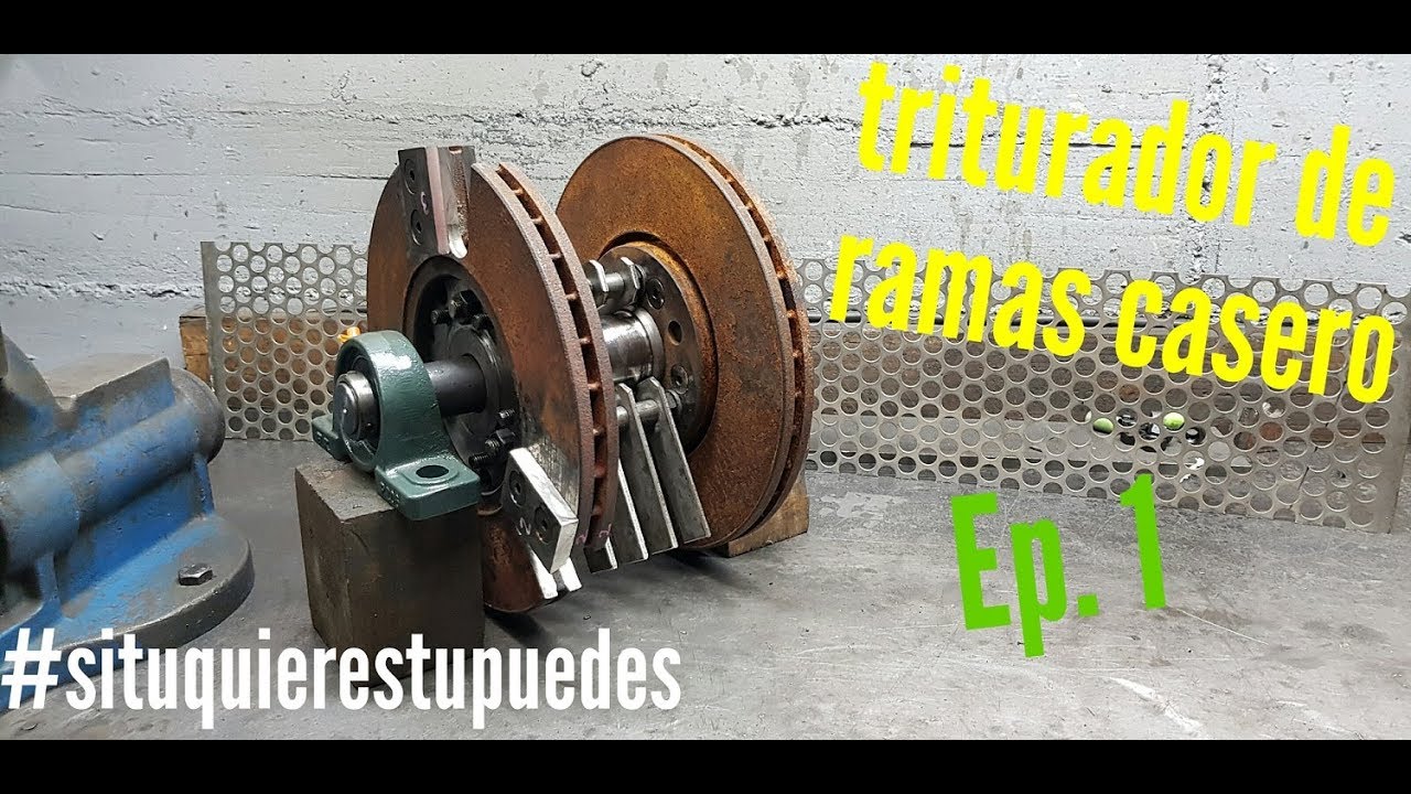 Maquina trituradora de ramas Episodio 1
