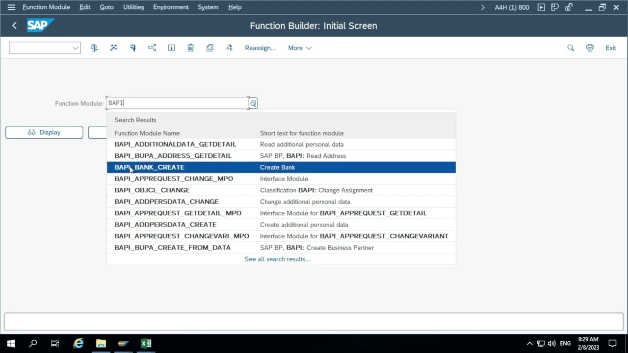 46. SAP ABAP BAPI Example