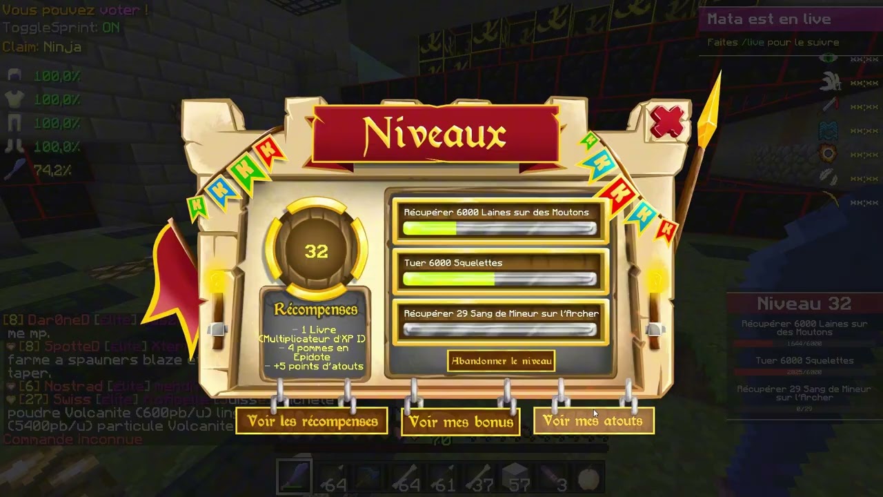 [KFACTION] JE CRAFT LA PIOCHE EN VOLCA EN 24H ?!