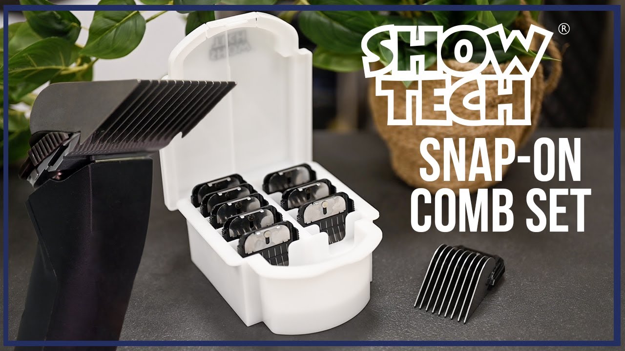 Pro Blades SS Snap-on Comb Set 9 pieces | SHOW TECH