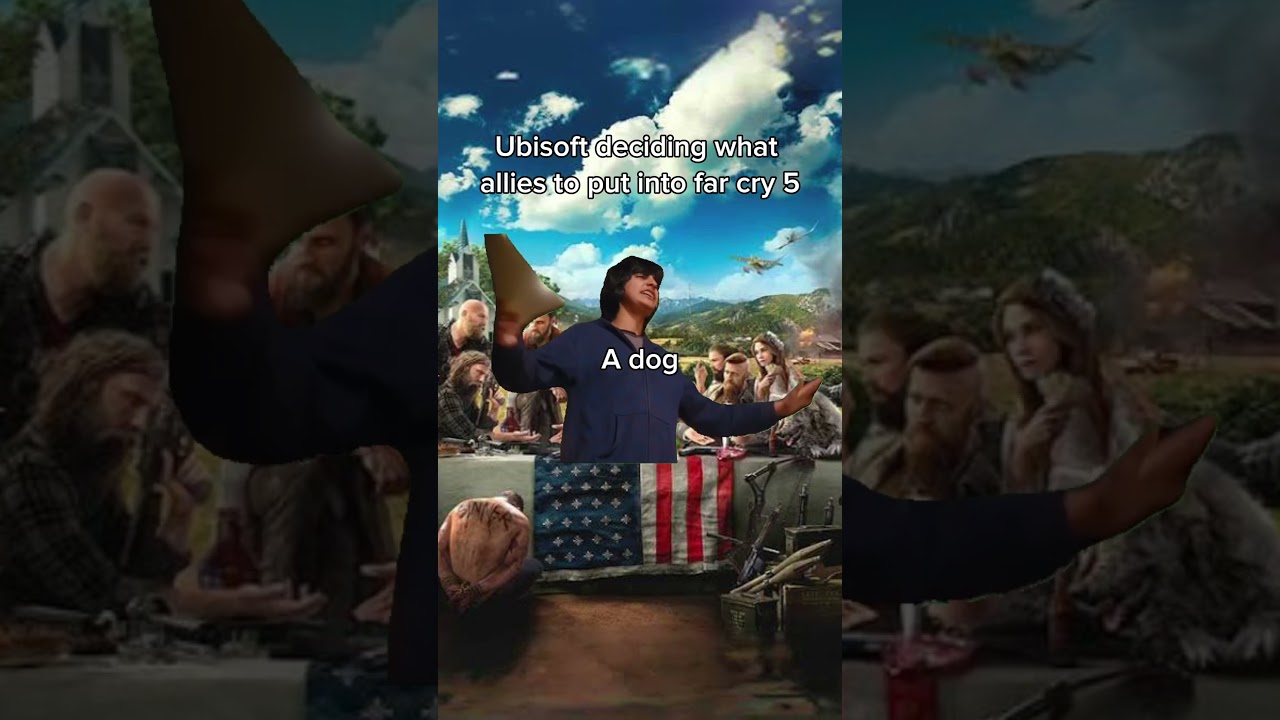 Why does cheeseburger die so quick tho #farcry5 #farcry #xboxgaming