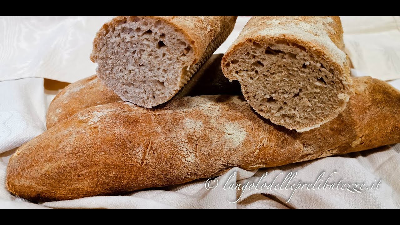 Pane con farina di tipo 2 e lievito di birra fresco
