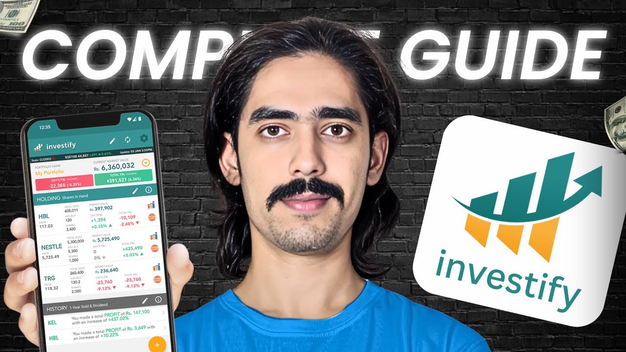 Pakistan Stock Market Course: How To Use Investify For Trading | Investify (lecture 33)