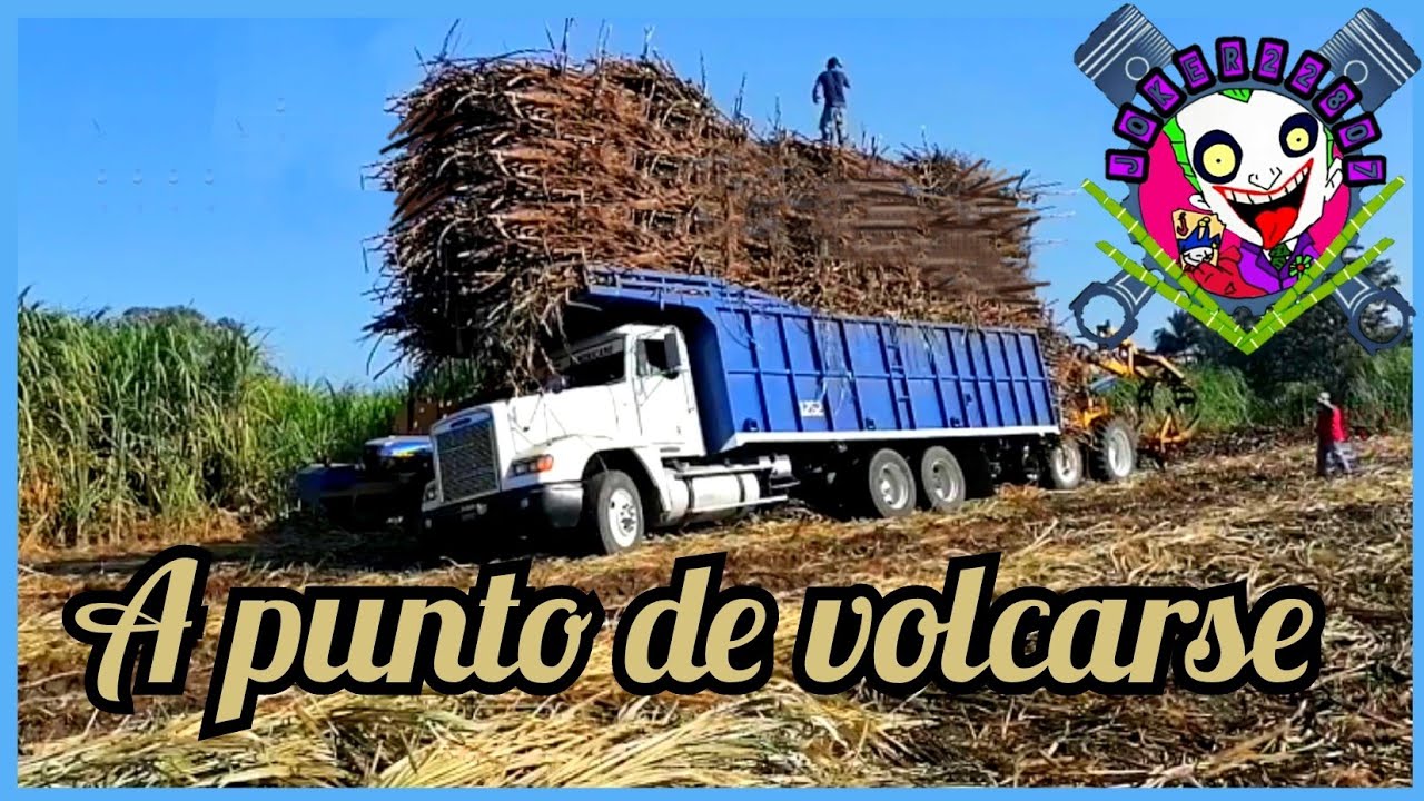 Saliendo del cañal casi se vuelca