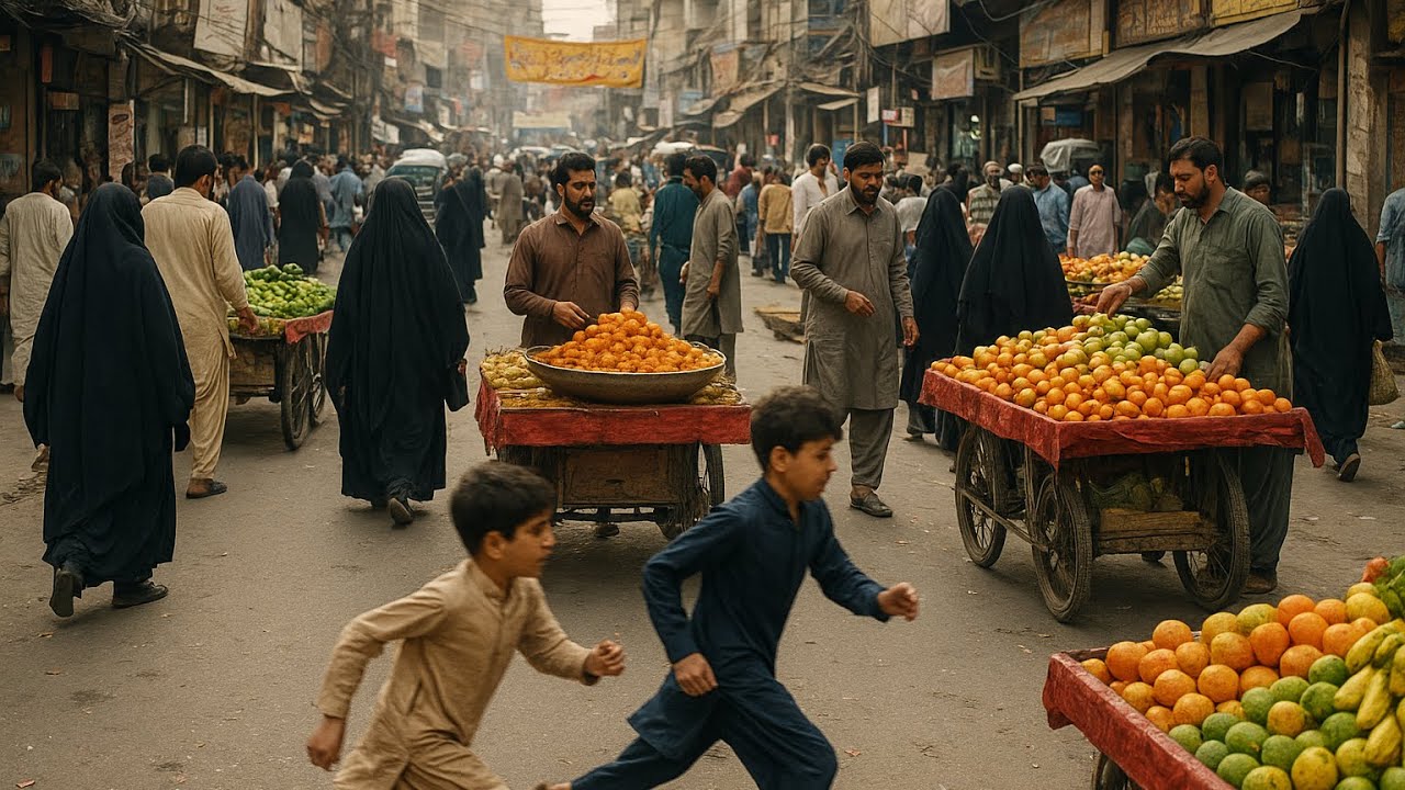🇵🇰  Walking Tour of Jamrud Bazar | Khyber Pass Morning Walk | 4K Ultra HD