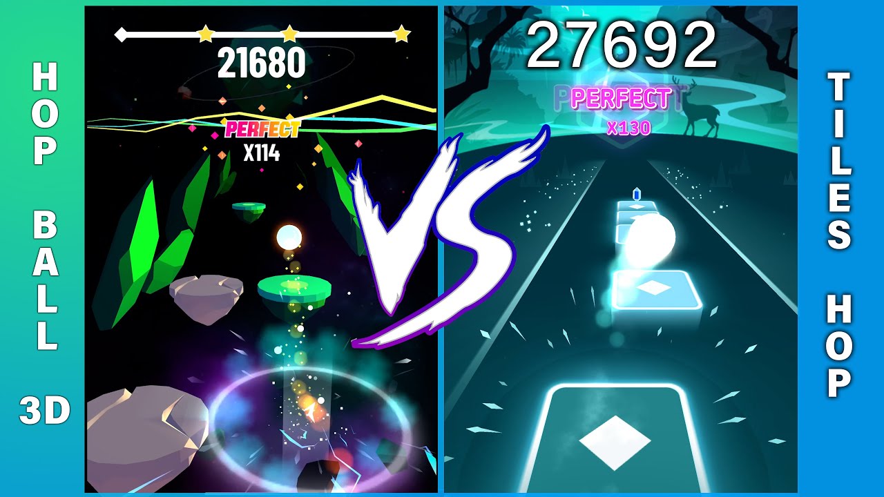 Tiles Hop Vs Hop Ball 3D | Bad Guy