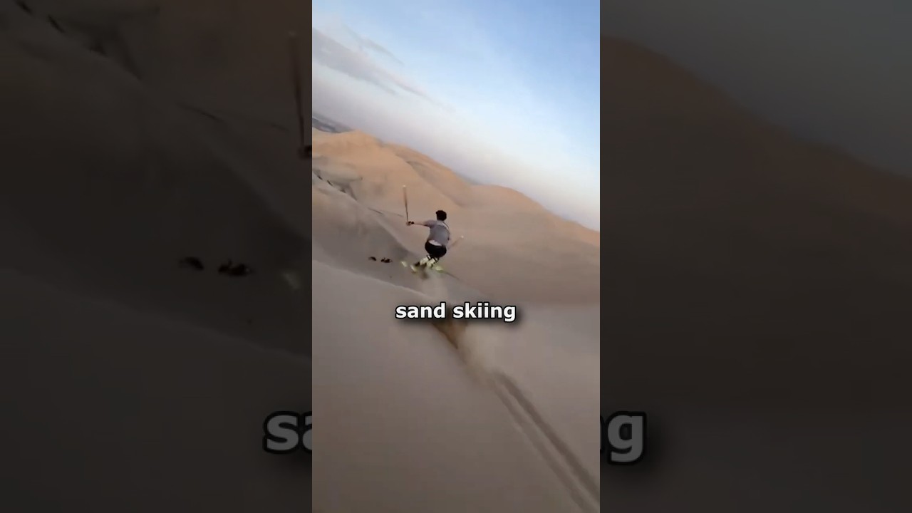 You can go SKIING in the Sahara Desert?!