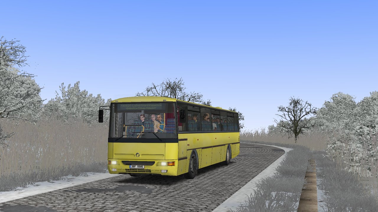 OMSI 2 - WIP map Lučná - Karosa C955.1071 Récréo