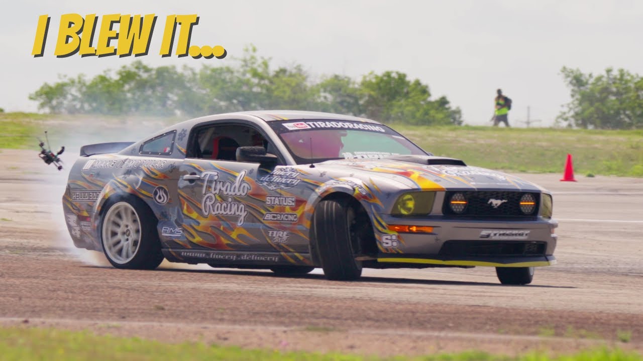 I Completely Flopped My Second Drift Competition in my Drift Mustang!