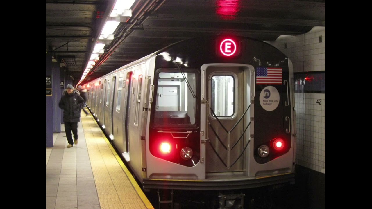 NYCA || R160 (E) Train Announcements To Euclid Avenue || Via 8th Avenue Local