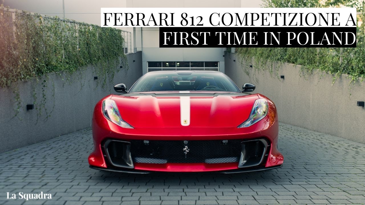 For the first time in Poland - Ferrari 812 Competizione Aperta