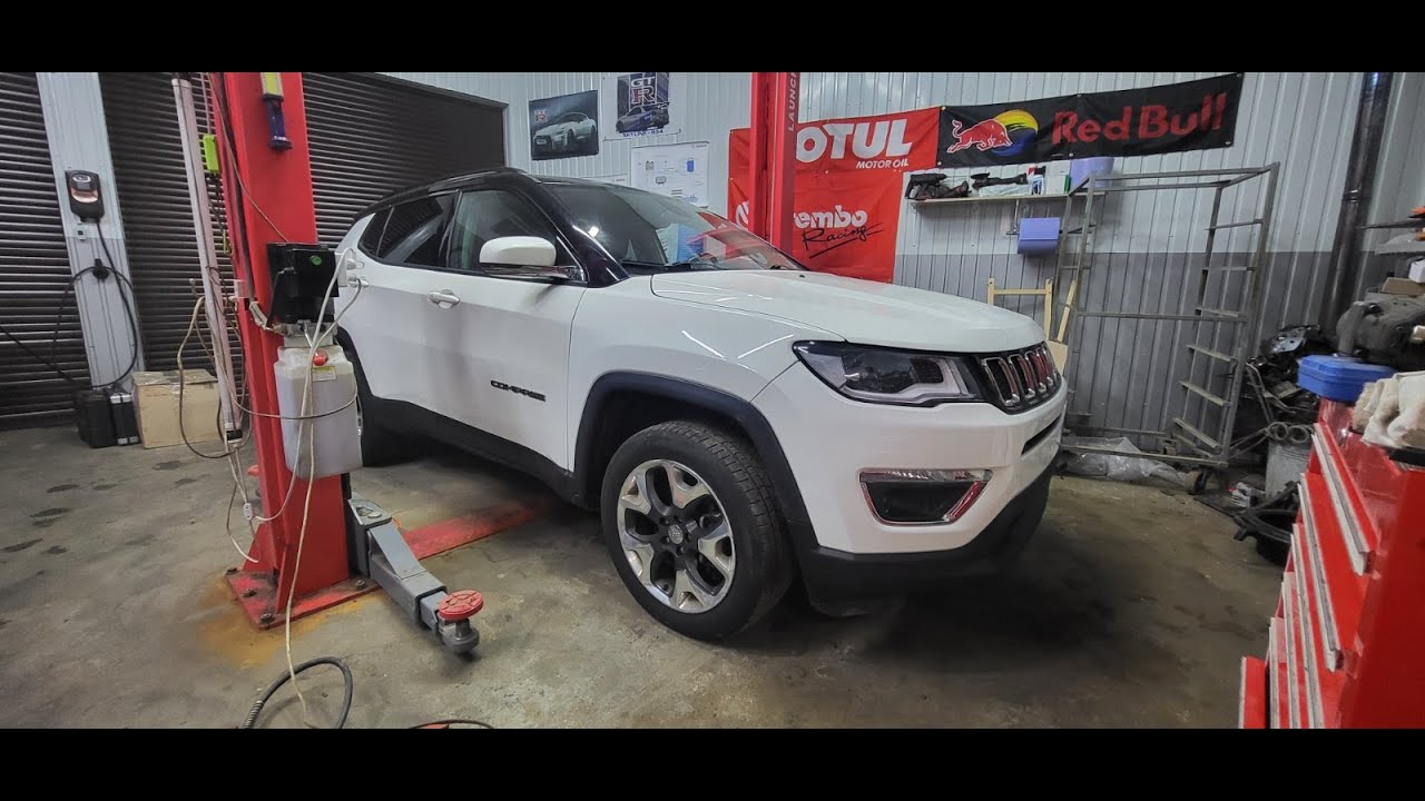 Jeep Compass ремонт проводки бампера, зазори,фінальна збірка