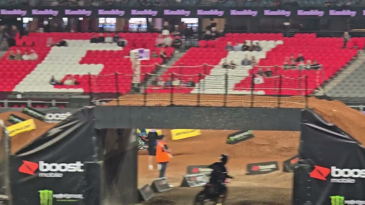 AUSxOpen 2025 Jett Lawrence qualifying lap #supercross