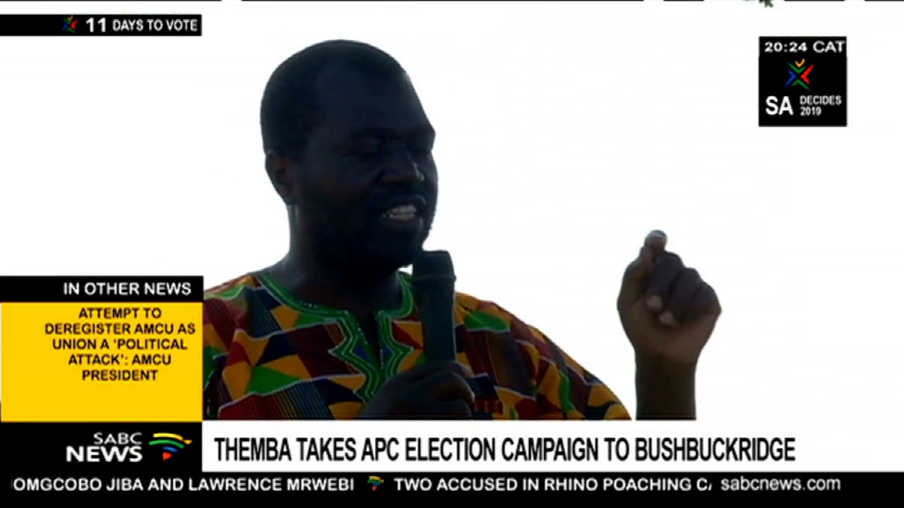 APC campaigns in Bushbuckridge