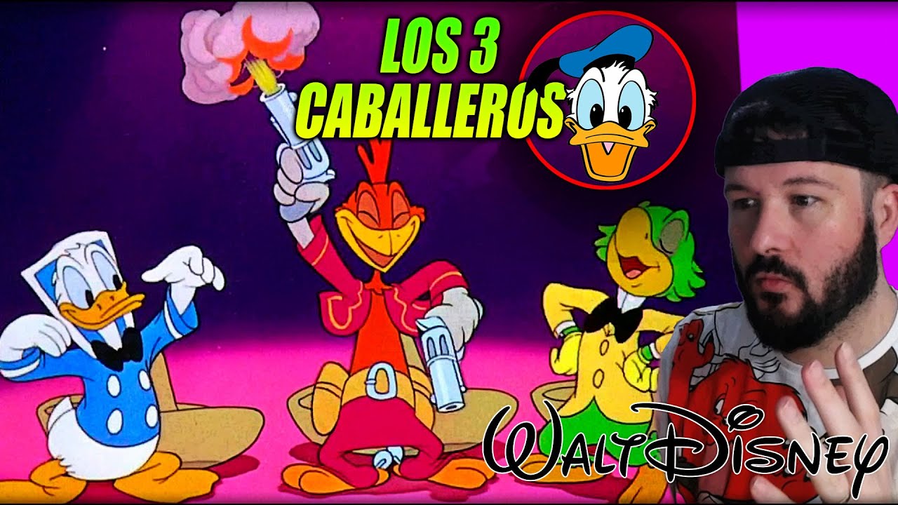NO VISTO EN ESPAÑA ¡¡Ay Jalisco No Te Rajes!! Los Tres Caballeros