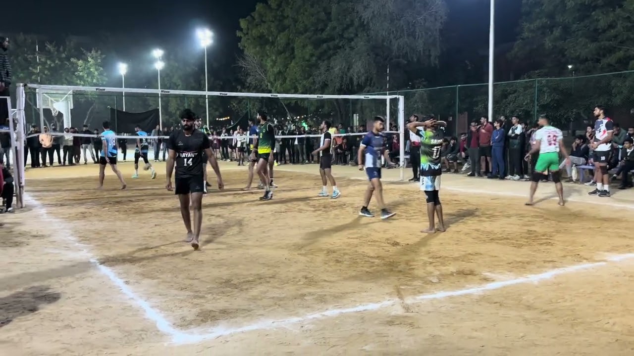 Rajasthan University vs Jamia Millia Islamia volleyball match #Desportivos'25🥵🔥🔥💯💯