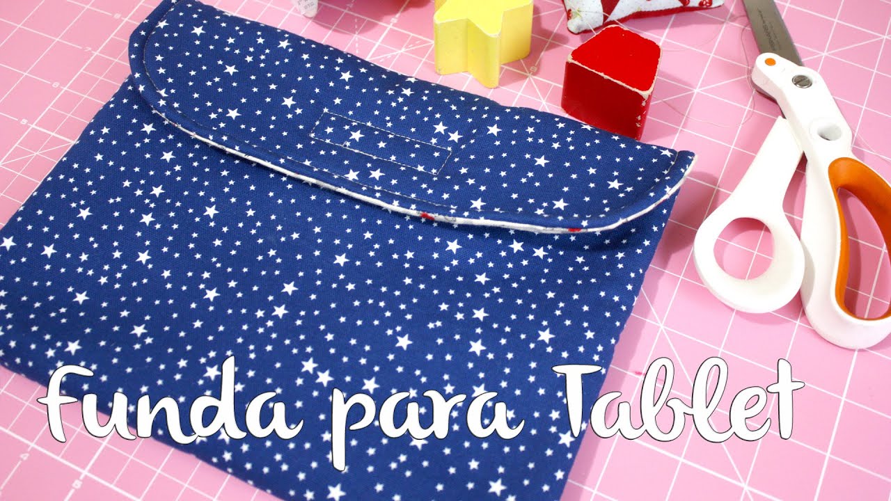 COMO HACER UNA FUNDA DE TABLET, IPAD, KINDLE, ETC... O BOLSO DE MANO