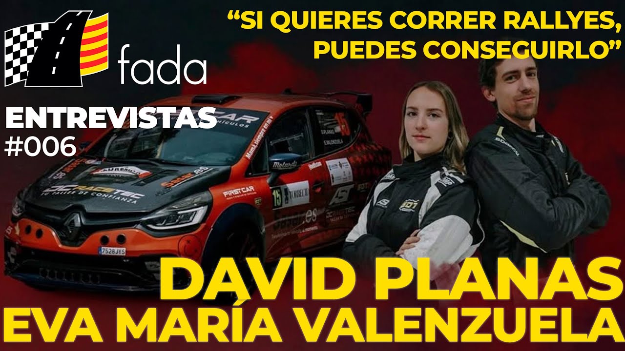 DEL HOBBY A LA COMPETICIÓN EN RALLYES | Entrevista FADA a David Planas y Eva María Valenzuela,