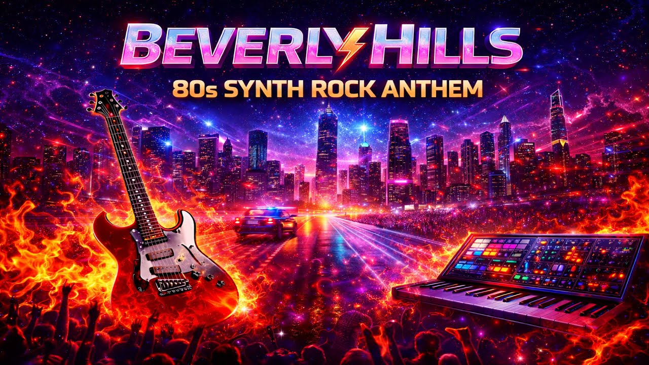 Beverly Hills Cop 80s Synth Rock Anthem Inspired Version AXEL F