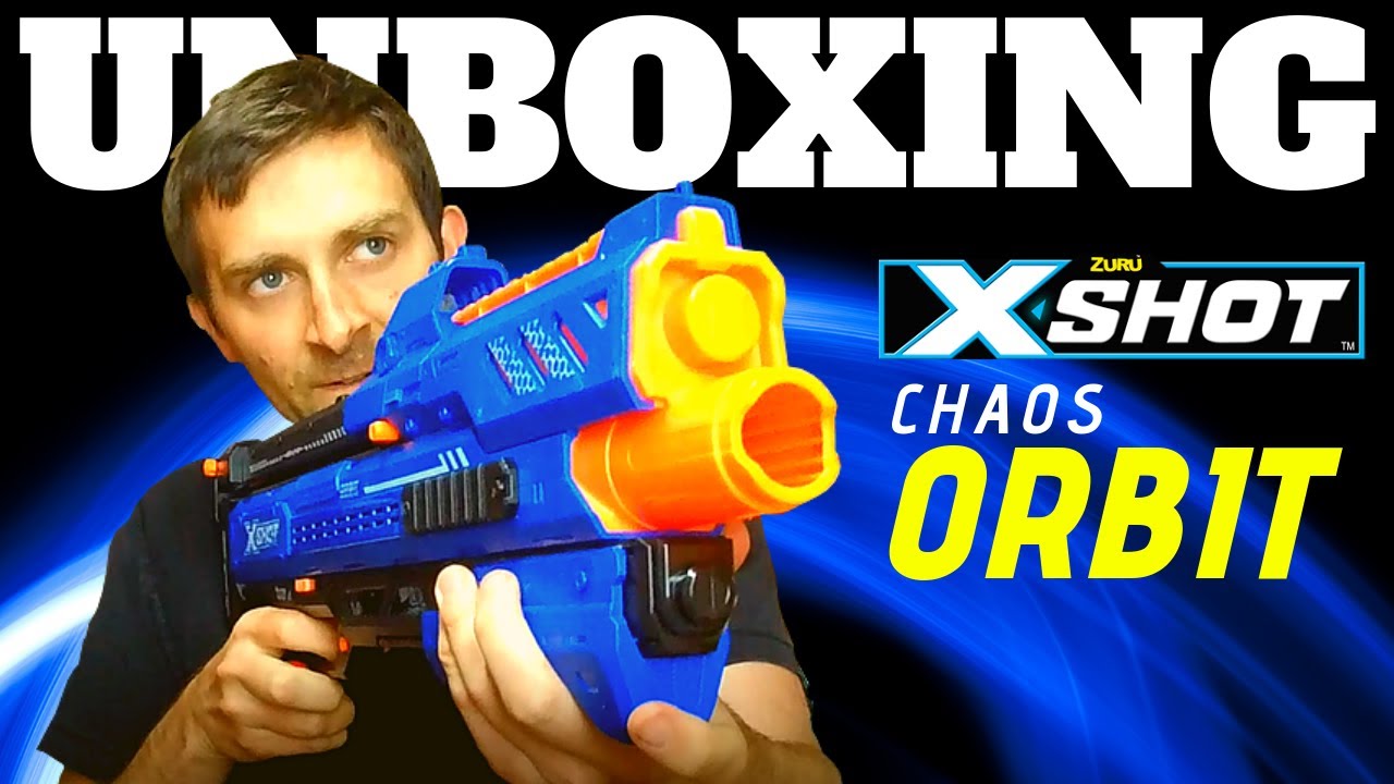 Zuru X-Shot Chaos Orbit Unboxing and Review: Pump Action Nerf Rival Beater?