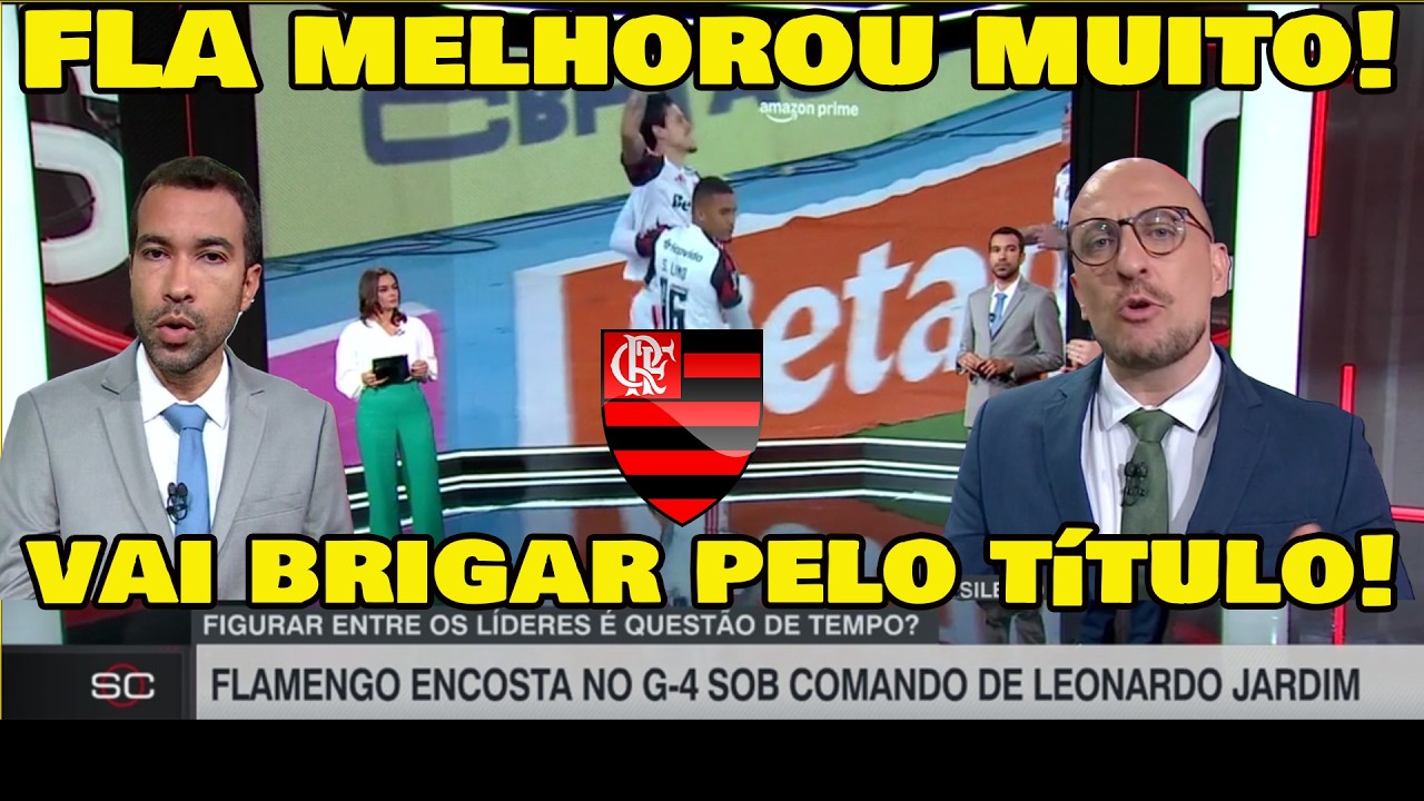 SOB O COMANDO DE LEONARDO JARDIM FLAMENGO VAI BRIGAR PELO TÍTULO! OLHA O QUE ELES FALARAM...