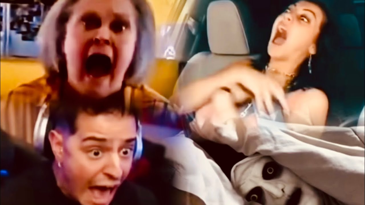 TENTE NÃO RIR 🤣 Os Melhores SUSTOS da INTERNET Vídeos Engraçados SUSTOS INSANOS #1 Best scares funny