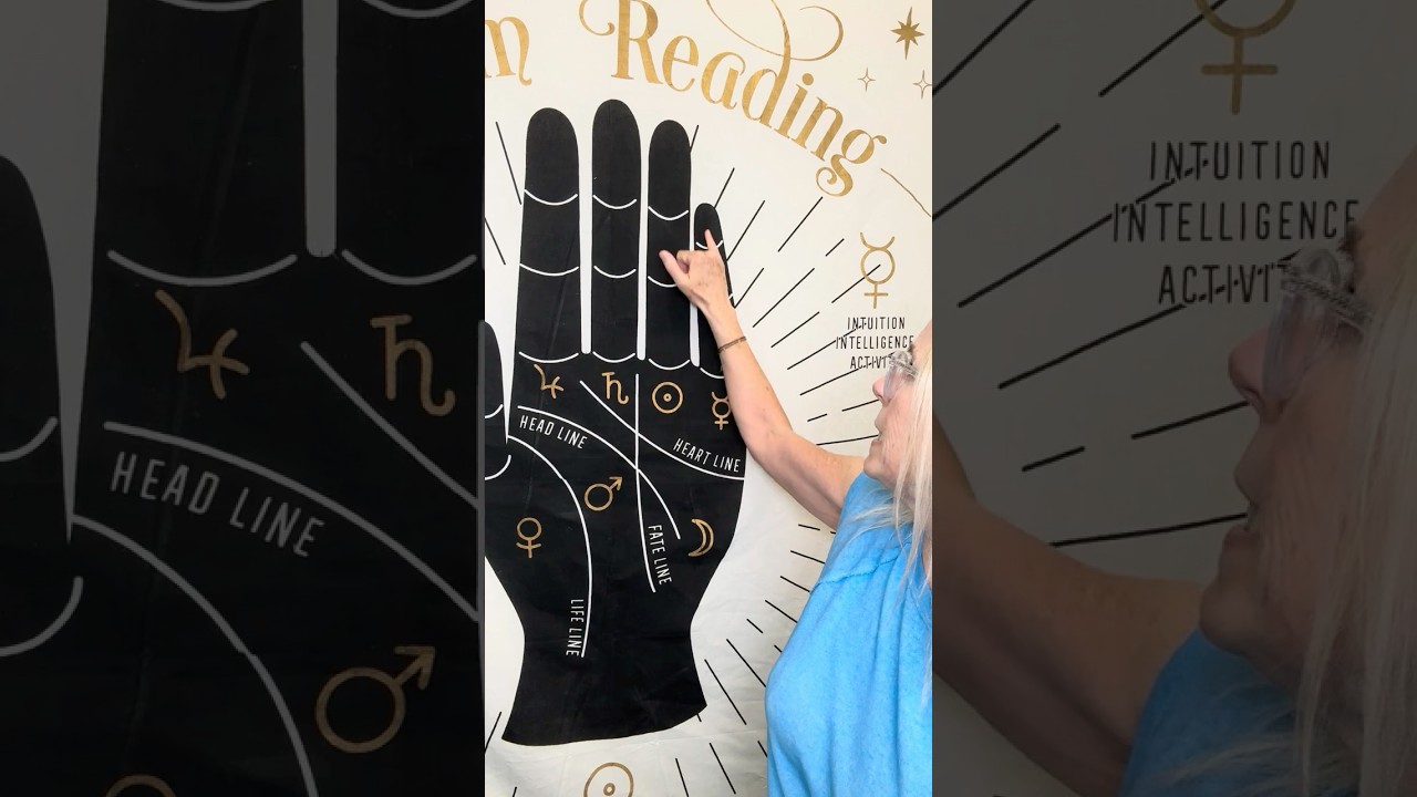 What does the mercury finger say about you | Palm Reading Insights 🖐