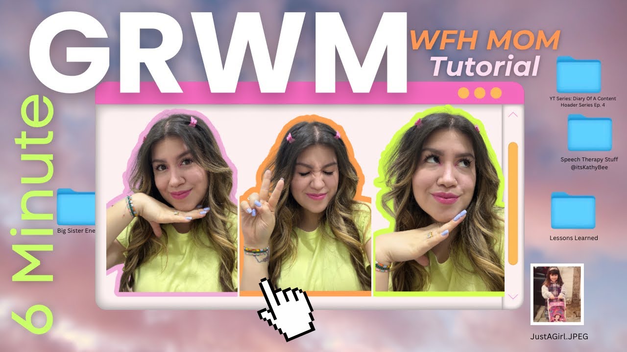 Beginner friendly makeup GRWM tutorial: 7 Makeup Products in 6 minutes 