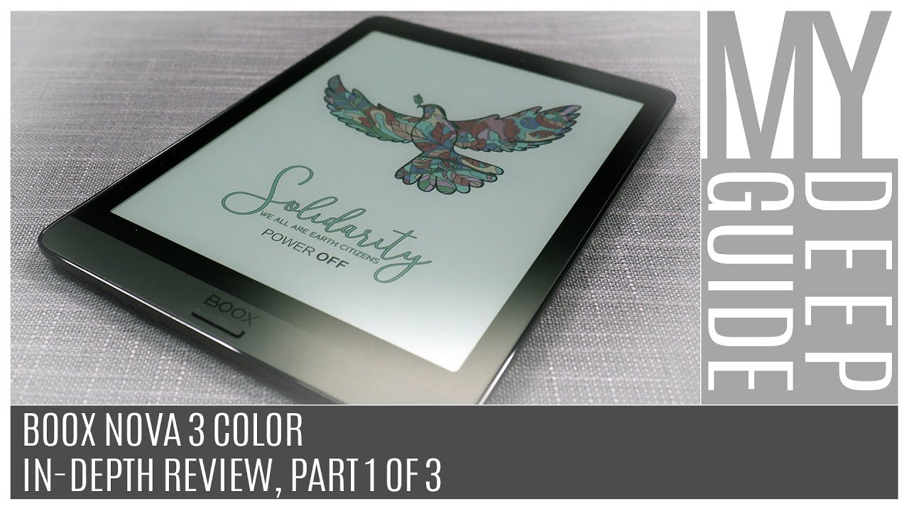 Boox Nova 3 Color: In-Depth Review, Part 1 of 3
