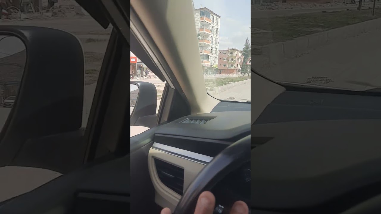 DEPREM SONRASI ELBİSTAN BİNALİ YILDIRIM BULVARI SON HALİ