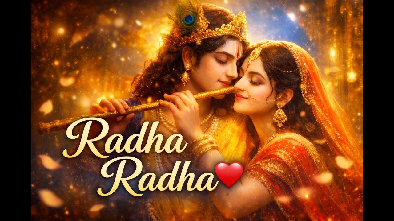 🌸 Radha Radha &ndash; A Soulful Devotional Love Song 🌸Experience the divine love of Radha & Krishna