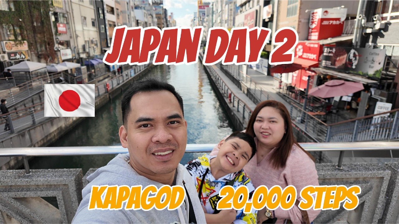JAPAN VLOG DAY 2: KUROMON MARKET | NAMBA SHRINE | GU | KURA SUSHI