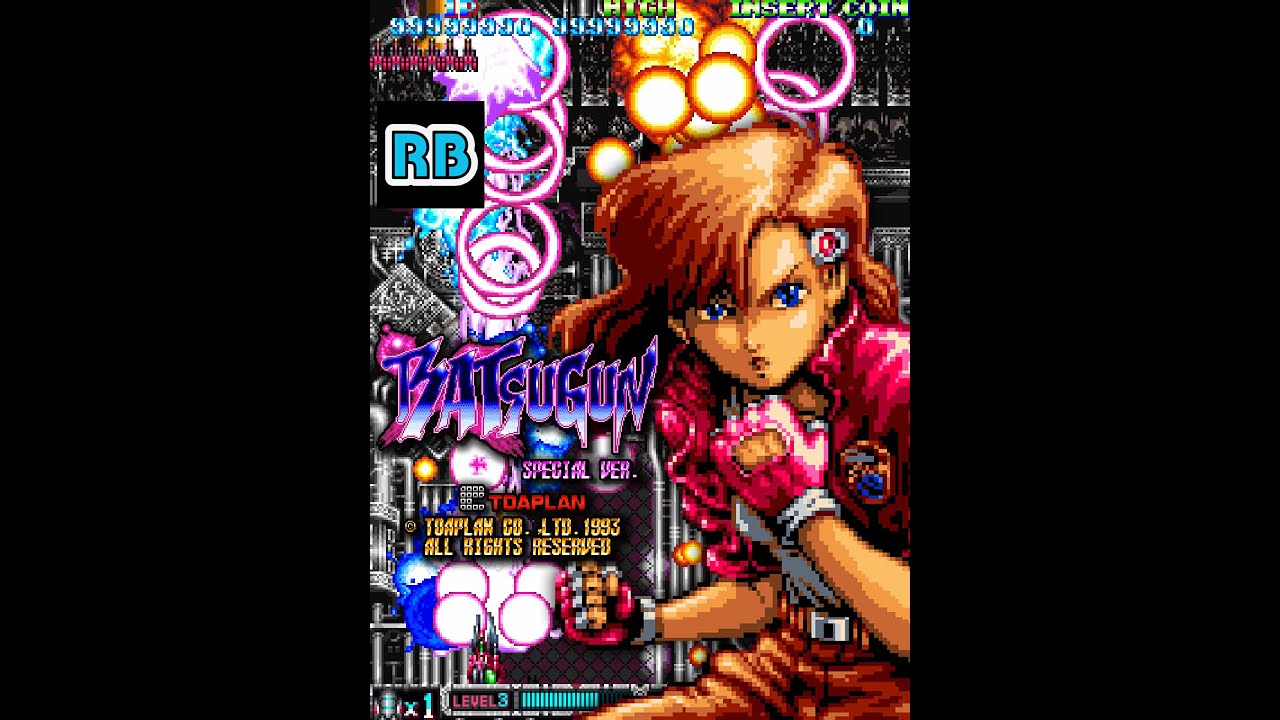 1993 [60fps] Batsugun SP Ver. 99999990pts B-type Nomiss ALL