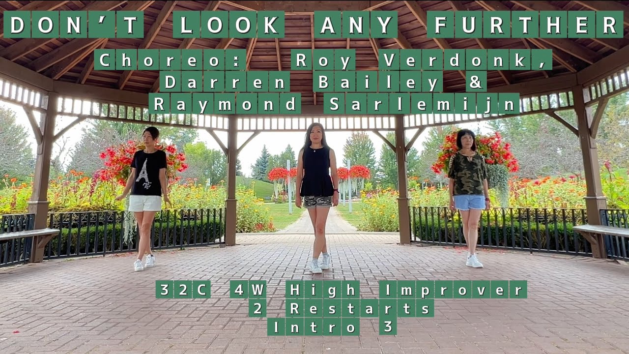 DON’T LOOK ANY FURTHER Line Dance | Roy Verdonk, Darren Bailey & Raymond Sarlemijn