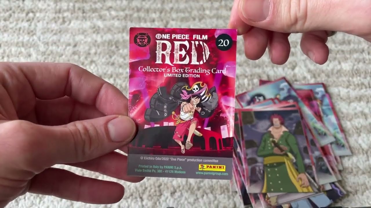 ONE PIECE RED Limited Edition Collector&rsquo;s Box | Panini Cards