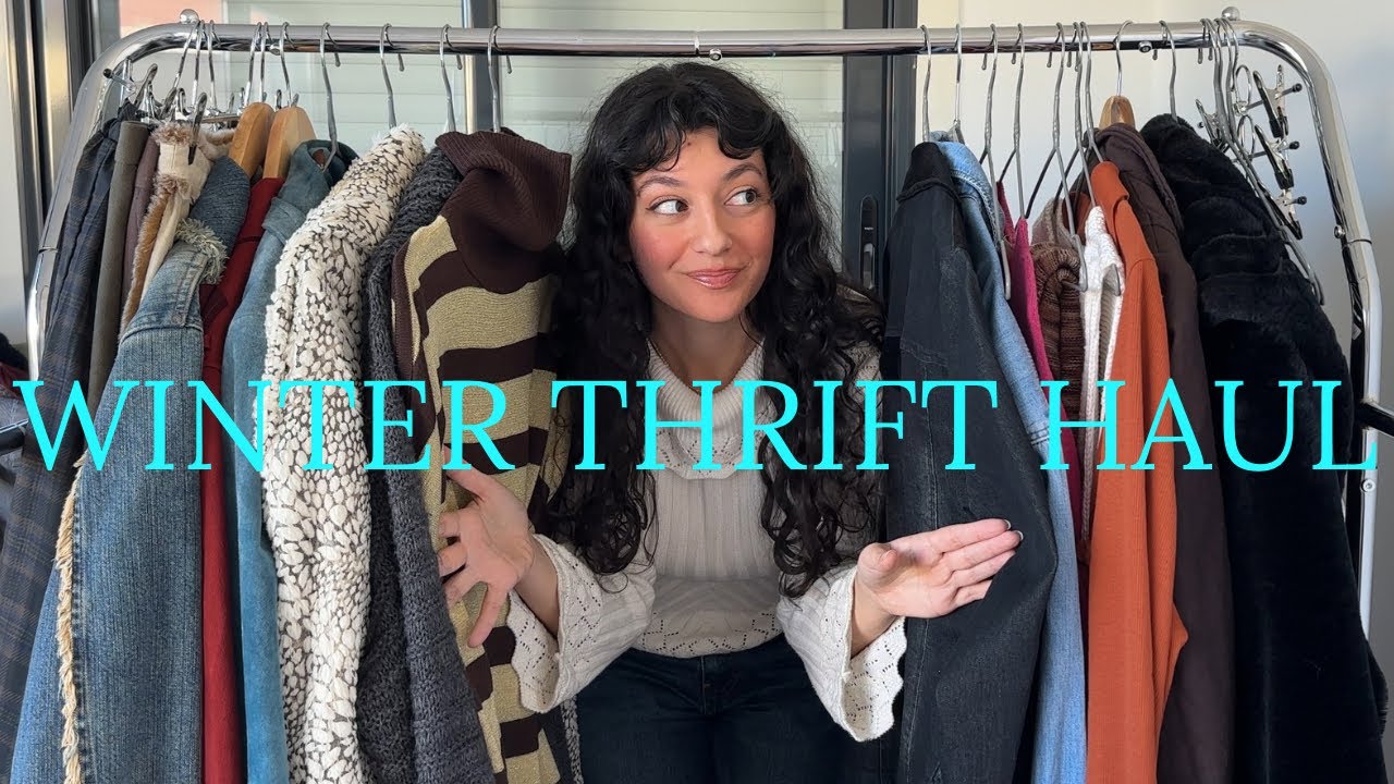 My winter thrift haul (99.9% second-hand)