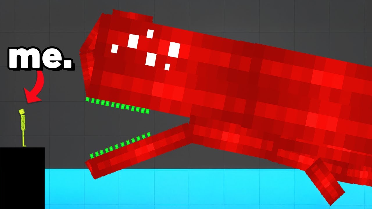 WILD Deep Sea Monster EATS RAGDOLLS