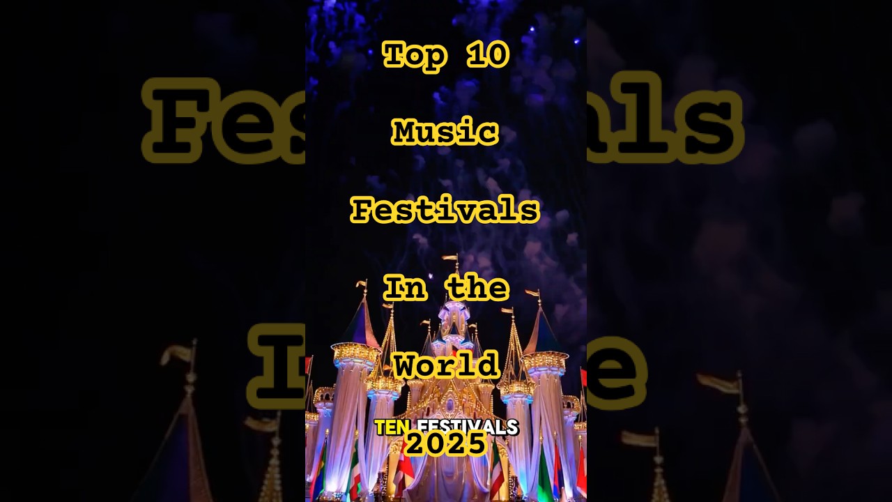 Top 10 Music Festivals in the World 🌍 (Dates, Cost & Vibes)