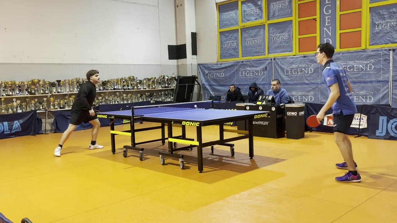 Giustiniani Gennaro - Dal Fabbro Marco | Galleria Mugnano - Tennistavolo Sassari | Serie B2 Gir. H