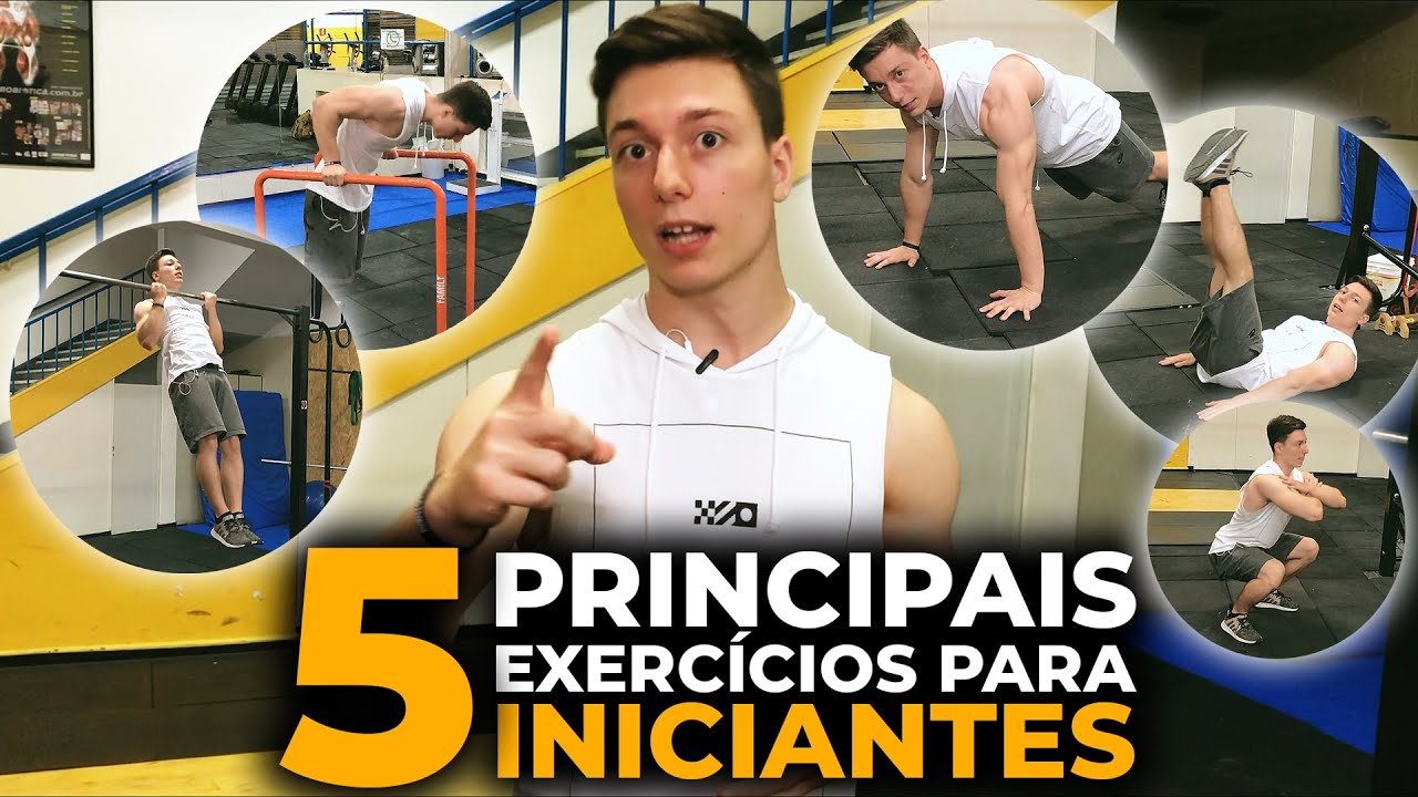 5 EXERCÍCIOS QUE TODO INICIANTE DEVERIA FAZER