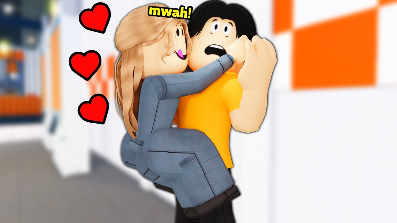 ДЕВУШКА-УБОРЩИК ПЫТАЛАСЬ ПОЦЕЛУЙТЬ МЕНЯ.. (Roblox Snapchat)