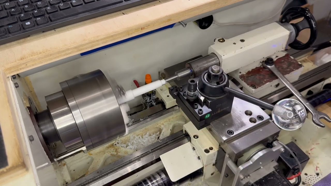 Dynamyte DM3000 CNC Lathe with Centroid Acorn controller