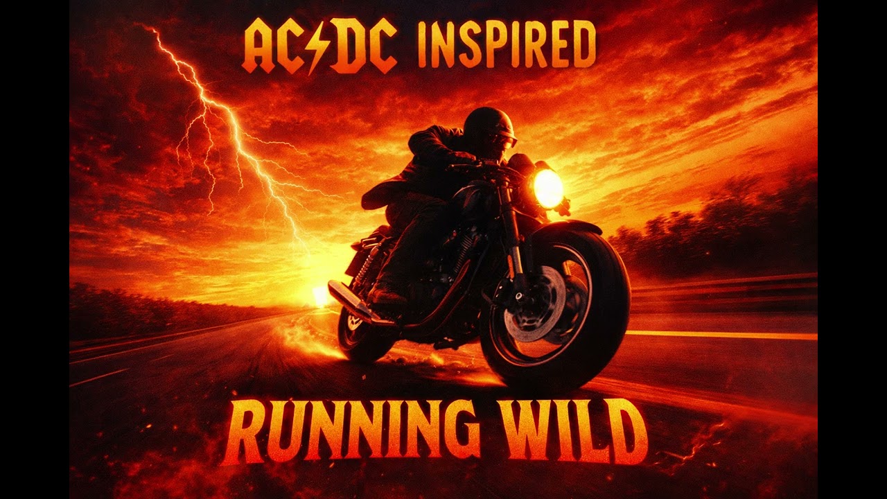 RUNNING WILD | AC/DC-Inspired Motorcycle Rock