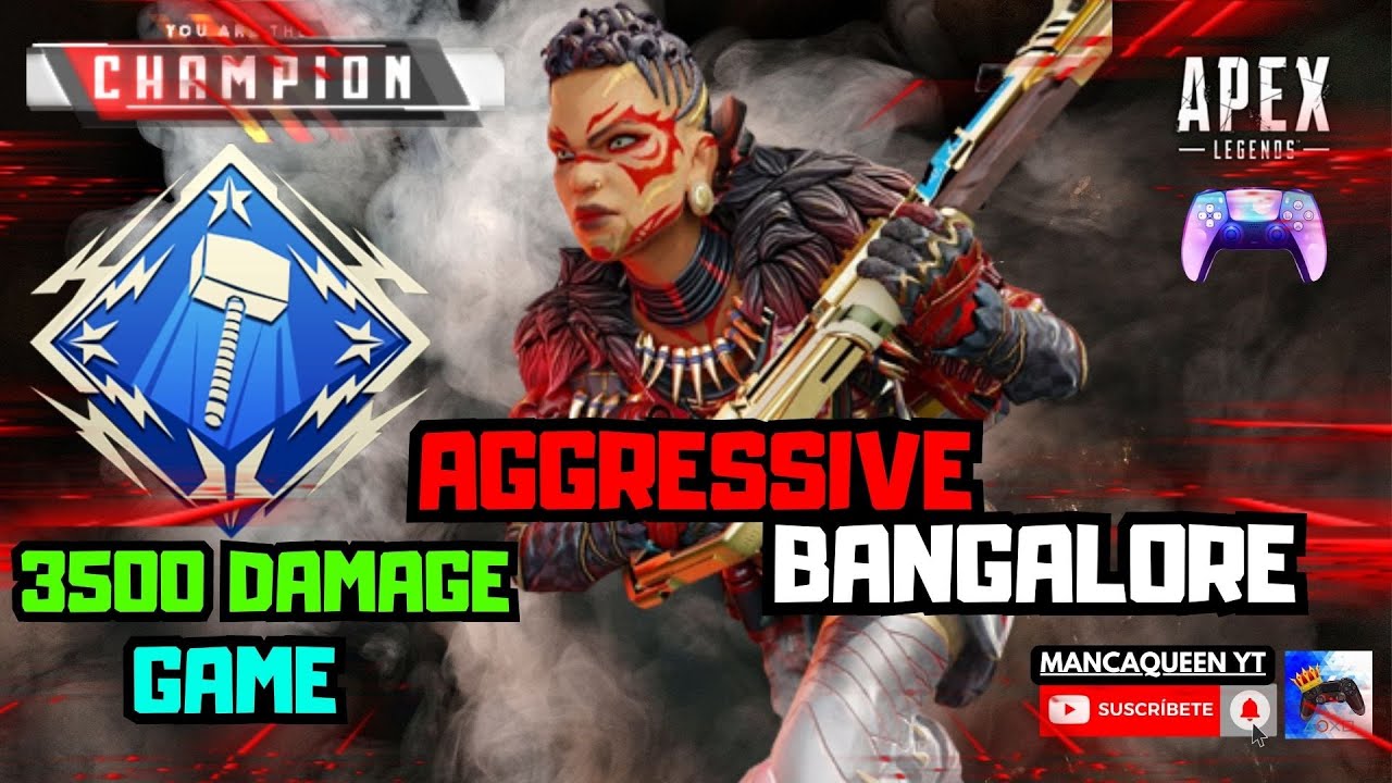 APEX LEGENDS : BANGALORE | 16 KILLS | 3500 DAMAGE | PS5 |