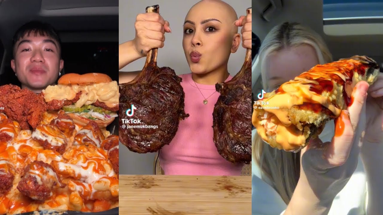 TIKTOK MUKBANG COMPILATION pt 2