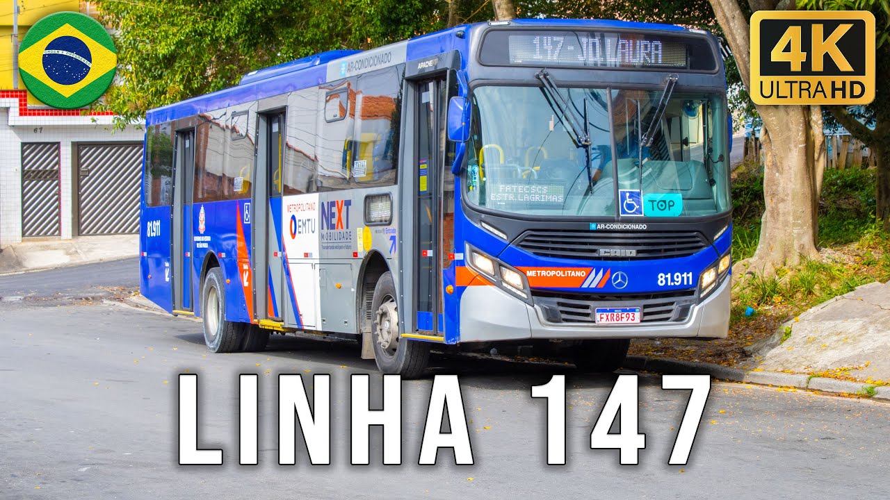 Linhas de Ônibus #49 - 147 - São C. do Sul (T. Rod. Nicolau Delic)/São B. do Campo (Jd. Laura)