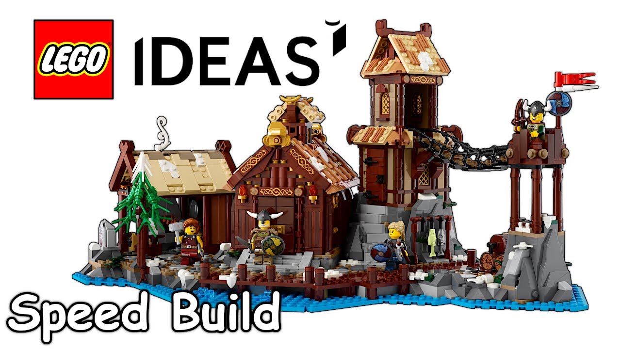 LEGO Ideas Viking Village - Speed Build! | Set 21343