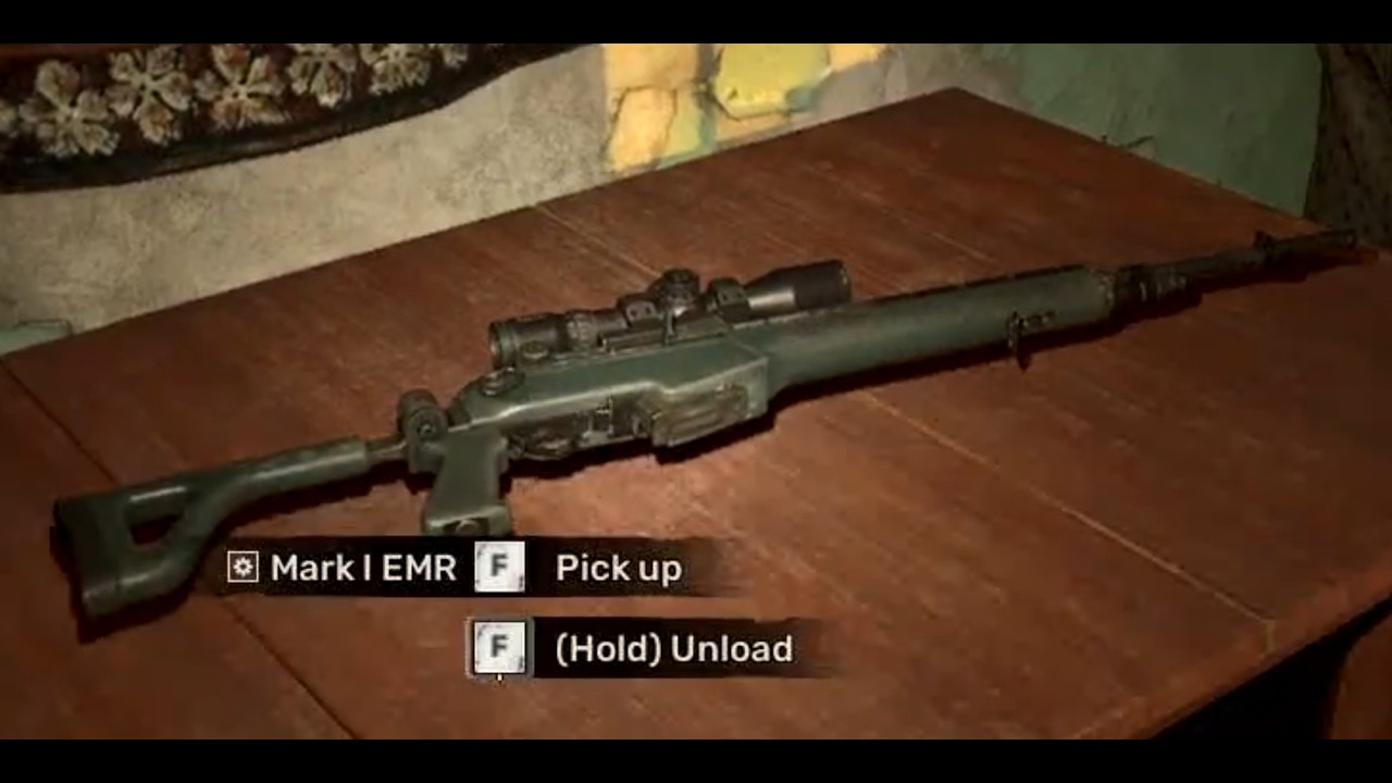 S.T.A.L.K.E.R.2. №166. Mark 1 EMR with storm falcon 8x scope + Dnipro. Region 